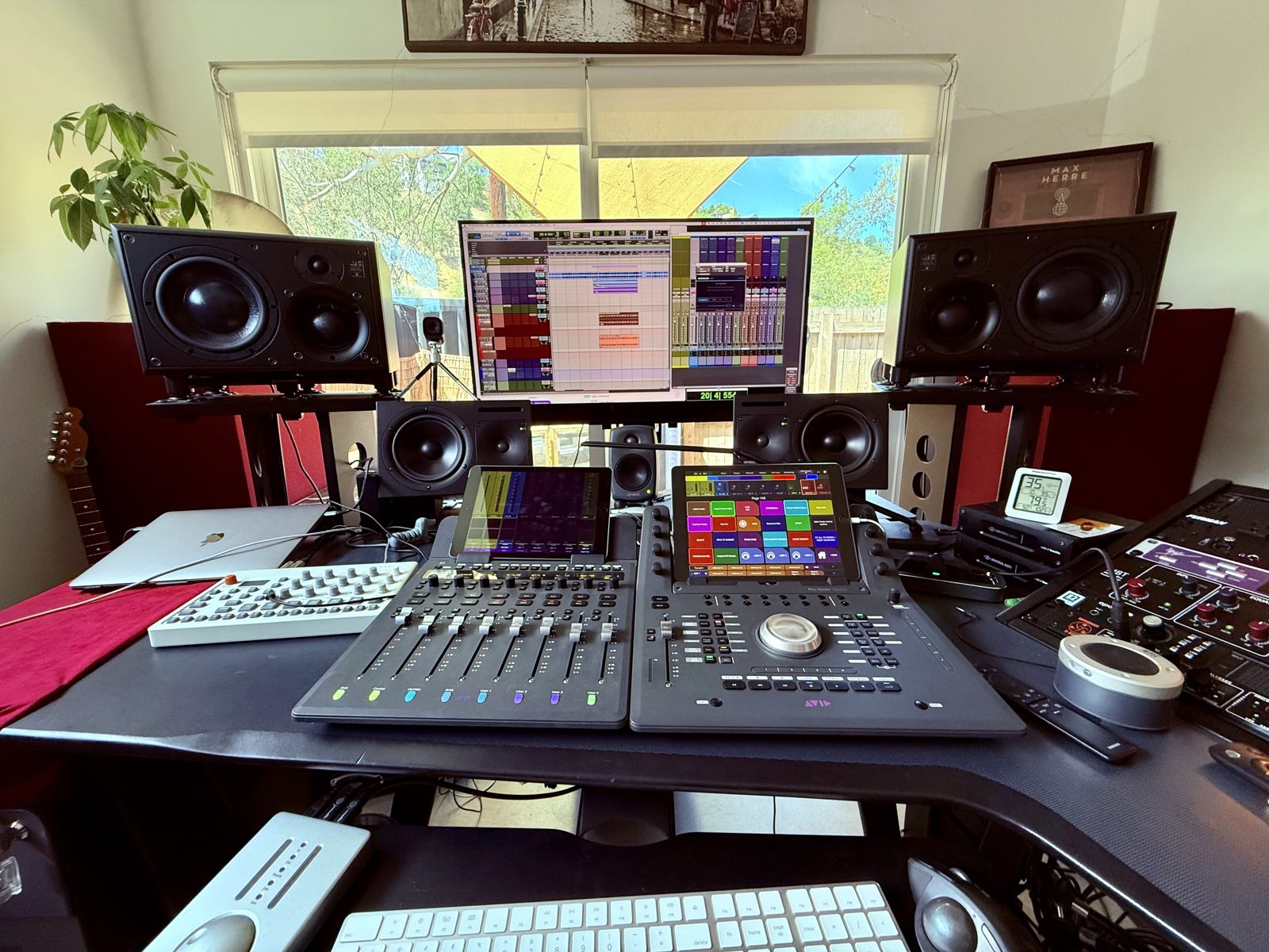 hidden track studio control room